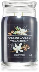 Yankee Candle Vanilla Bean Espresso ароматна свещ Signature 567 гр