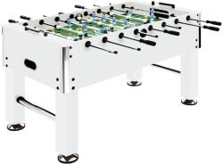 vidaXL fehér acél csocsóasztal 60 kg 140 x 74, 5 x 87, 5 cm (92501)