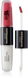Dermacol 16H Lip Colour ruj rezistent si luciu de buze. culoare 16 Classy Sassy 2x4 ml