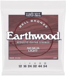 Ernie Ball Medium Light Earthwood Bell Bronze Acoustic 12-54