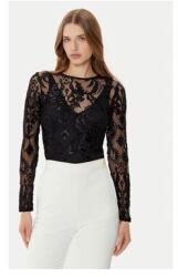 Morgan Női blúz, Morgan, 304486814, Poliészter/Poliamid, XS INTL, Fekete (0000304486814_XS)