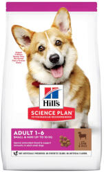 Hill's Science Plan 2x1, 5kg Hill's Science Plan Adult 1-6 Small & Mini bárány & rizs száraz kutyatáp