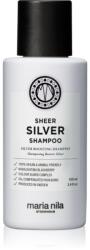 Maria Nila Sheer Silver Shampoo șampon pentru neutralizarea tonurilor de galben 100 ml
