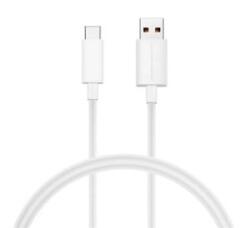 Huawei adatkábel (USB - Type-C, 8A, gyorstöltő, 100cm) FEHÉR 'Gigapack csomagolás' (LX1218) (LX1218)