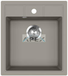 Evido Easy 45 gránit mosogató, 515 x 460 mm, platina (442124)