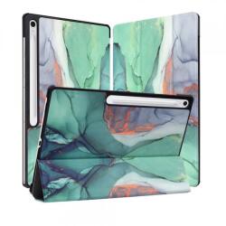 Techsuit Husa pentru Samsung Galaxy Tab S10 FE+, Techsuit, FoldPro Green Time (Multicolor)