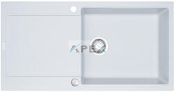 Franke Maris MRG 611-100 XL gleccser fehér gránit mosogatótálca távvezérlővel (114.0378. 095)
