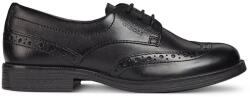GEOX Geox, Brogue bőrcipő, Fekete, 31 EU (J8449D00043C9999-31)