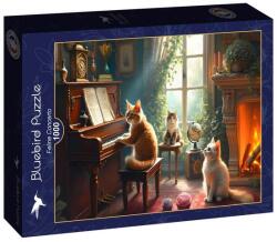 Bluebird Puzzle 1000 db-os puzzle - Feline Concerto (91015) (91015)