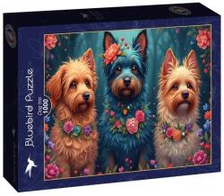 Bluebird Puzzle 1000 db-os puzzle - Dog trio (91021) (91021)