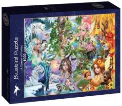 Bluebird Puzzle 1000 db-os puzzle - A Season of Fairies (91028) (91028)