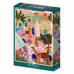 Pieces & Peace Pieces & Peace 1000 db-os puzzle - Nubian Village (0135) (0135)