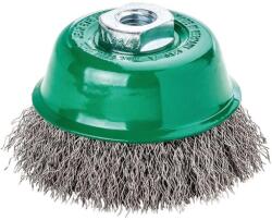 Lessmann Perie oala Lessmann, fir ondulat inox 0.3mm, M14, 65mm (421367)