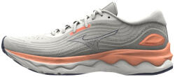 Mizuno Wave Skyrise 4 Snow White/Nightshadow Blue/Coral Reef Női futócipő UK 5 Férfi futócipő