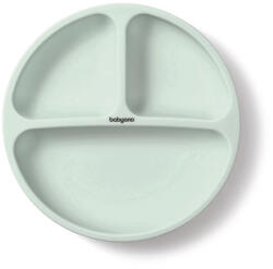 BABYONO szilikon tányér tapadókoronggal - sage 6h+ - vital24 - 3 079 Ft
