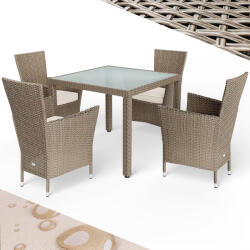 CASARIA Kerti rattan garnitúra Bali 1+4 - bézs/krém (996943)
