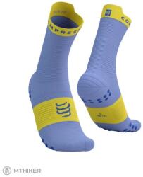 Compressport Pro Racing v4.0 Run High zokni, jacaranda/maize (T3 (EU 42 - 44))