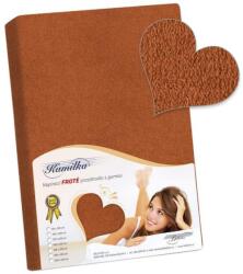 BELLATEX frottír lepedő, 180×200 cm, barna (75)