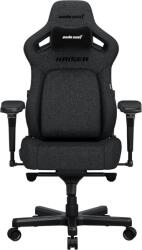 Anda Seat Kaiser 4 Premium Gaming Chair - L Size Dark Grey Fabric (AD12YDDC-L-20-GB-CF)