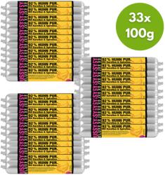 MEATLOVE Pussy Deluxe Macskamenü - Csirke répával és spirulinával, 33x100g, Meatlove