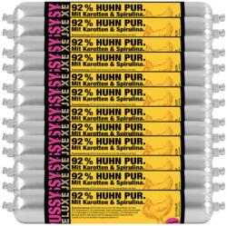 MEATLOVE Pussy Deluxe Macskamenü - Csirke répával és spirulinával, 12x100g, MEATLOVE