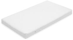 New Baby Saltea patut, New Baby, Standard, Din spuma poliuretanica, Cu husa detasabila, Din bumbac, 120x60x6 cm, Alb (53006) Saltea bebelusi