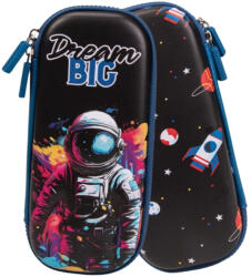 S-Cool Penar neechipat tip etui 3D S-COOL SC3027, 1 fermoar, Motiv dream big (SC3027) Penar