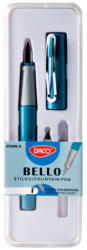DACO Stilou Bello Daco ST209/2, penita fina, Albastru (ST209/2)