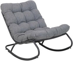 Mirpol Vibe kerti hintaszék szürke párnával - pepita - 63 239 Ft