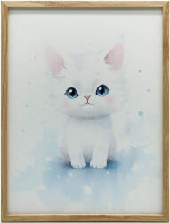  Koci Czar, 50x70 cm, rama drewniana jasny dąb, papier matowy 230 gsm