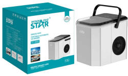 Winningstar WINNING STAR ST-9500 Hordozható Automata Jégkészítő, 1.2L Víztartály, Öntisztító Funkcióval