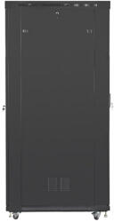 Lanberg rack cabinet 19" free-standing 42U/800x1200 (flat pack) with mesh door lcd black v2 (FF01-8242-23BL) - gtcomputers