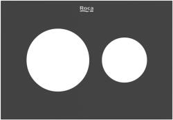 Roca Duplo S placă acționare apă pentru WC negru A890523306 (A890523306)