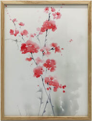  PLAKÁT KERETFALHOZ CSERESZNYA TAVASZI VIRÁGOK NAPPALI 70x100 CM