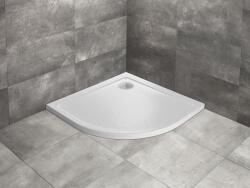 Radaway Doros Stone A 80x80 cm íves zuhanytálca, fehér SDRA8080-01-04S (SDRA8080-01-04S)