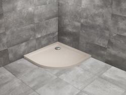 Radaway Doros Stone A 90x90 cm íves zuhanytálca, beige SDRA9090-01-84S (SDRA9090-01-84S)