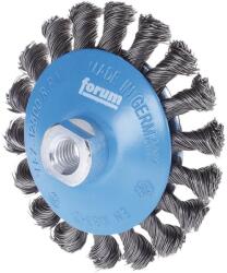 Forum Perie conica Forum, fir rasucit otel 0.5mm, M14, 115mm (4317784861342) - constructii-mag