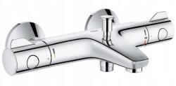 GROHE Kádtöltő csaptelep Grohe Grohtherm 800 termosztatikus, Dn 15, króm, kapcsoló (HAP262)
