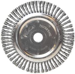 WEILER Perie disc Weiler, fir rasucit otel 0.5mm, 125mm (W386121)