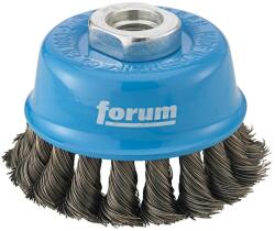 Forum Perie oala Forum, fir rasucit otel 0.35mm, M14, 65mm (4317784861588) - constructii-mag