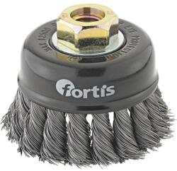 Fortis Perie oala Fortis, fir rasucit otel 0.5mm, M14, 120mm (4317784780940) - constructii-mag