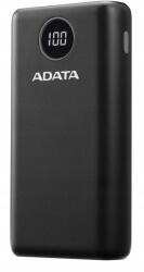 ADATA Nagy teljesítményű Adata powerbank 20000mAh Usb-c LCD kijelzővel (AP20000QCD-DGT-CBK)