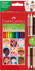 Faber-Castell Faber-Castell: 12+3db-os színes ceruza szett (511514) - jatekshop