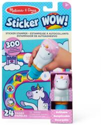 Melissa & Doug Melissa&Doug: Sticker WOW! Matrica pecsételő - Unikornis - Spin Master (6074898) - jatekshop