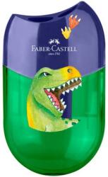 Faber-Castell Faber-Castell: Dínós hegyező - 2 lyukú, tartályos (183552) - jatekshop