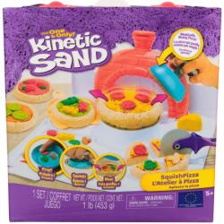 Spin Master Kinetic Sand: Squish Pizza homokgyurma szett - Spin Master (6072551) - jatekshop