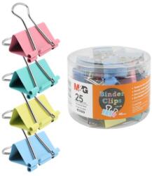 M&G Clip Binder M&G - colorat (25 mm), 48 buc