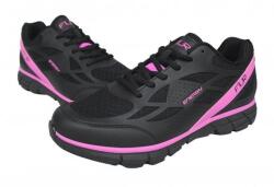 FLR Energy MTB kerékpáros cipő, SPD, fekete-pink, 40-es