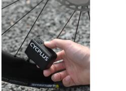 Cycplus AS2 Ultra elektromos minipumpa, nyomásmérős, akkumulátoros, 8 bar, minden szeleptípushoz, 87g, fekete