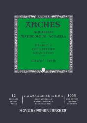 ARCHES Watercolour Cold Pressed Vázlatfüzet 12 21 x 297 cm 300 g (A1795091)